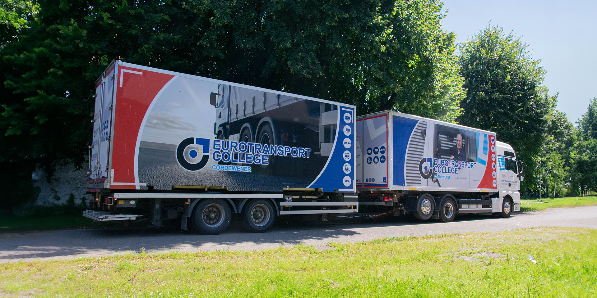 eurotransport college grote les vrachtwagen